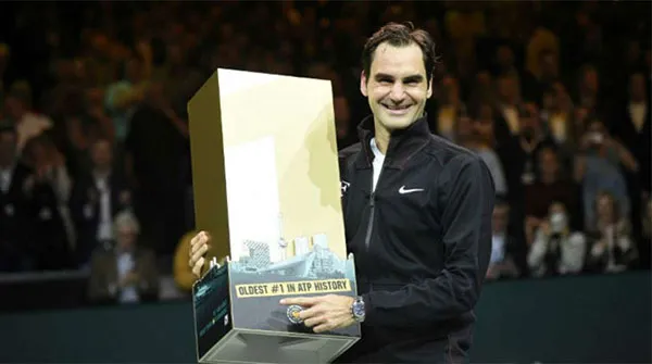 Federer được đề cử cho giải thưởng VĐV xuất sắc nhất năm 2018 của Thụy Sỹ