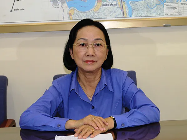 Bà Trương Thị Ánh, Thành ủy viên, Phó Chủ tịch HĐND TP