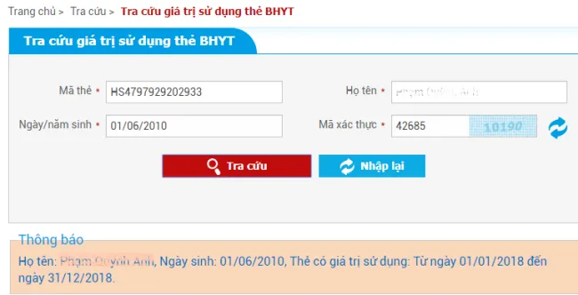 thẻ BHYT, BHXH Việt Nam