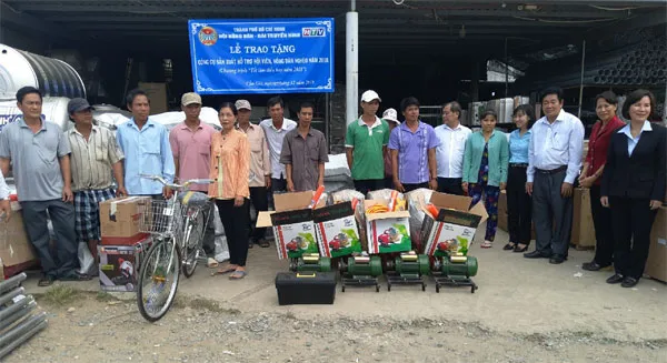 Trao tặng nhà tình thương cho nông dân nghèo huyện Cần Giờ