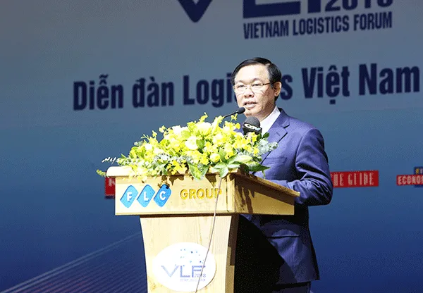 Phó Thủ tướng Vương Đình Huệ dự diễn đàn về logistics