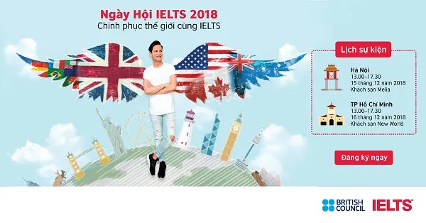 Hội đồng Anh lần đầu tiên tổ chức Ngày Hội IELTS 2018 tại Việt Nam