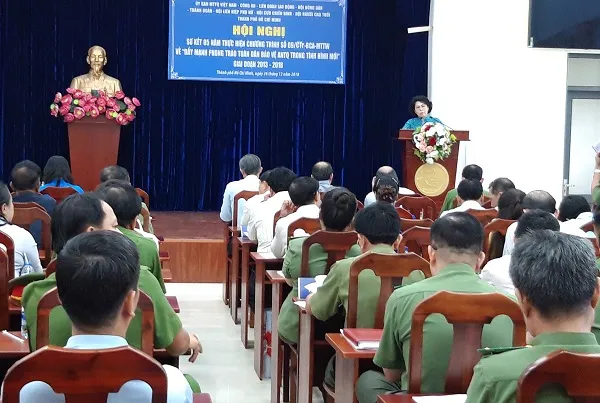 Hội nghị sơ kết 05 năm thực hiện Chương trình số 09 của Bộ Công an và Ủy ban Mặt trận Tổ quốc Việt Nam về “Đẩy mạnh phong trào toàn dân bảo vệ an ninh Tổ quốc trong tình hình mới” giai đoạn 2013 – 2018