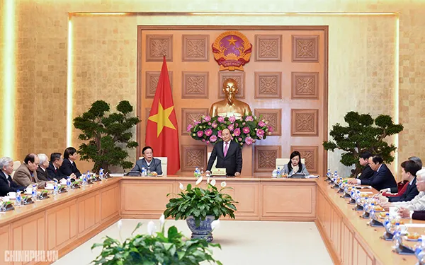 Thủ tướng Nguyễn Xuân Phúc đã gặp mặt lãnh đạo Hội Giáo dục chăm sóc sức khỏe cộng đồng Việt Nam.