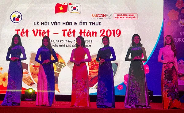 Khai mạc lễ hội văn hoá và ẩm thực Tết Việt - Tết Hàn 2019
