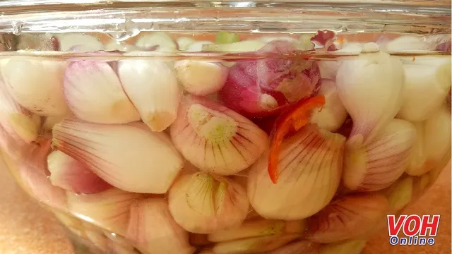 hành muối, dưa hành muối