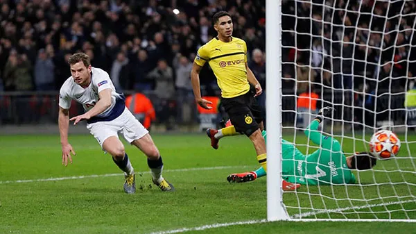 Diễn biến chính Cup C1 trận Tottenham vs Dortmund: Đè bẹp đối thủ, Tottenham đặt một chân vào tứ kết