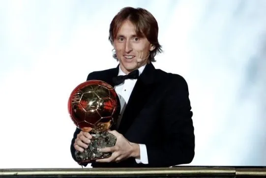 Luka Modric giành Quả bóng vàng năm 2018