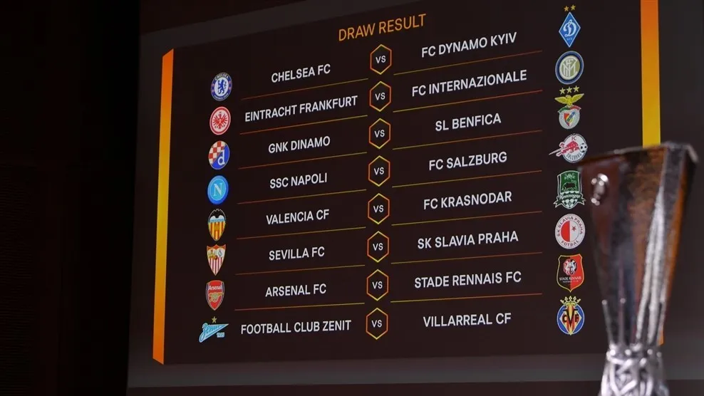 Kết quả bốc thăm Cup C2 - Europa League 2018 - 2019 - vòng 1/8.