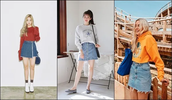 Chân váy jean và những phong cách biến hóa đa dạng không phải ai cũng biết