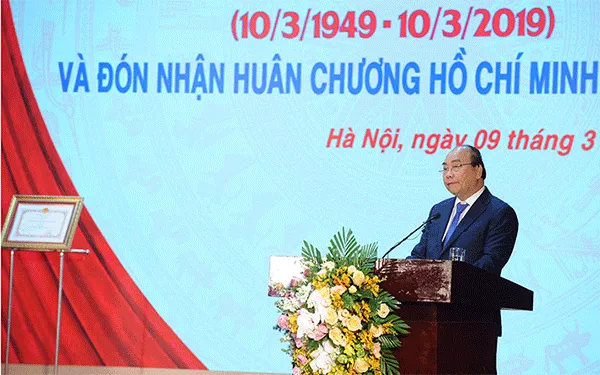 Thủ tướng Nguyễn Xuân Phúc dự Lễ kỷ niệm 70 năm Ngày truyền thống Học viện Quân y