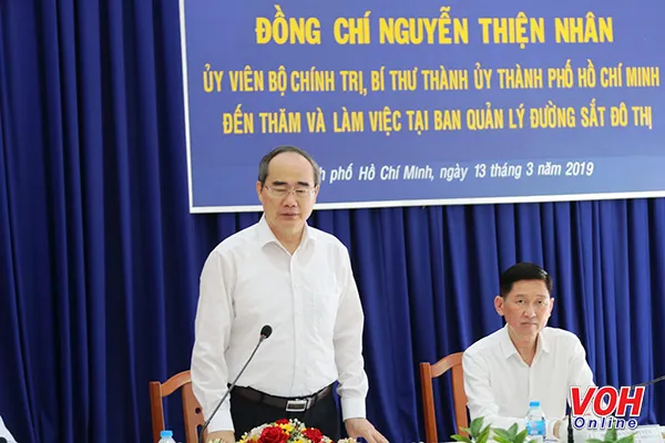  metro, dự án metro, Bí thư Thành ủy Nguyễn Thiện Nhân