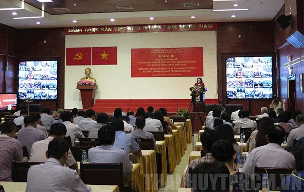 Hội nghị học tập chuyên đề “50 năm thực hiện Di chúc của Chủ tịch Hồ chí Minh gắn với xây dựng, chỉnh đốn Đảng”
