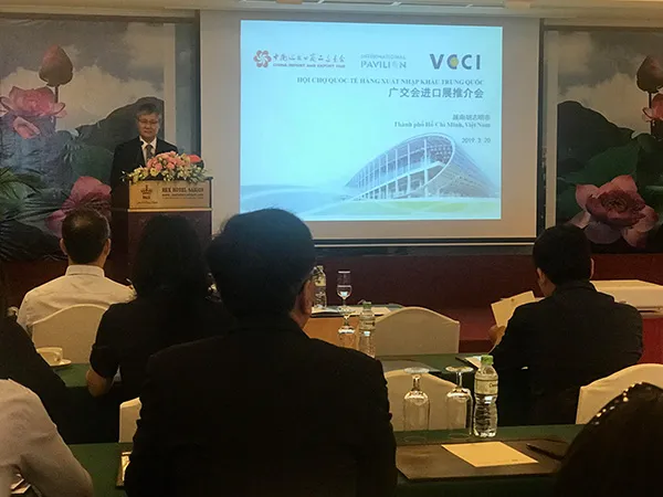 Ông Võ Tân Thành -Giám đốc VCCI tại TPHCM thông tin về quan hệ thương mại Việt Nam-Trung Quốc