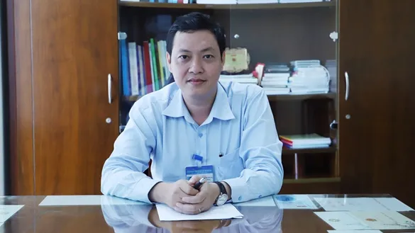 Ông Nguyễn Thành Trung, Phó Chánh văn phòng Sở Giáo dục và Đào tạo TPHCM.  