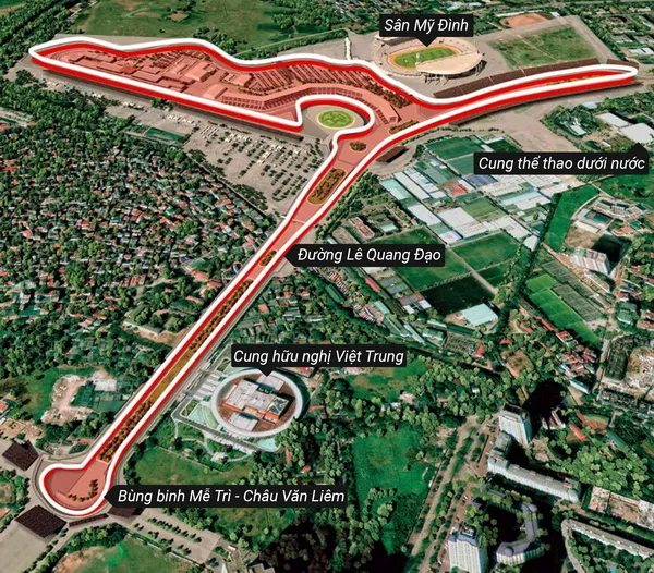 Đường đua xe F1 tại Việt Nam