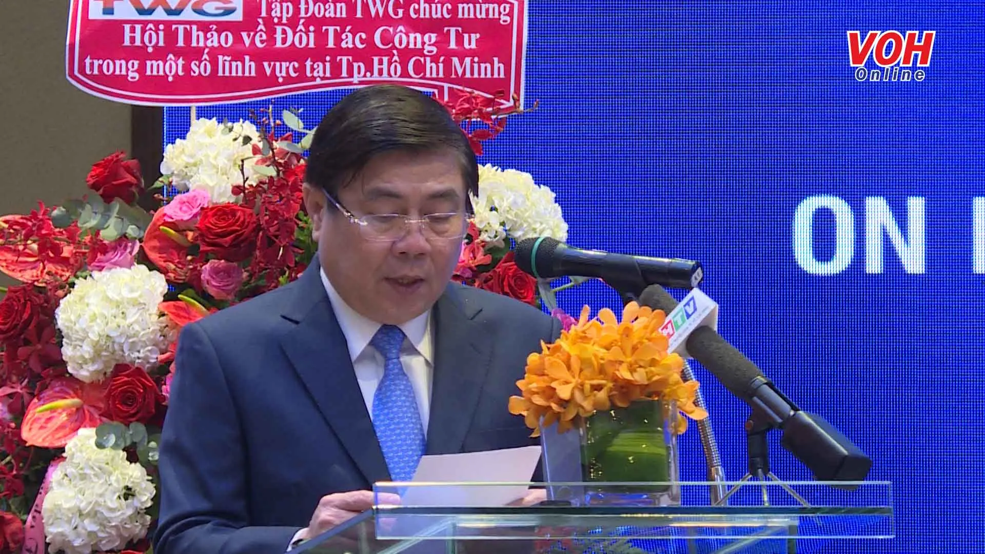 Ông Nguyễn Thành Phong phát biểu tại hội thảo