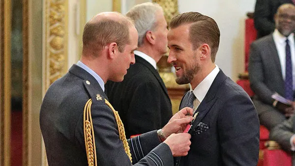 Harry Kane được Hoàng gia Anh trao tặng huân chương MBE