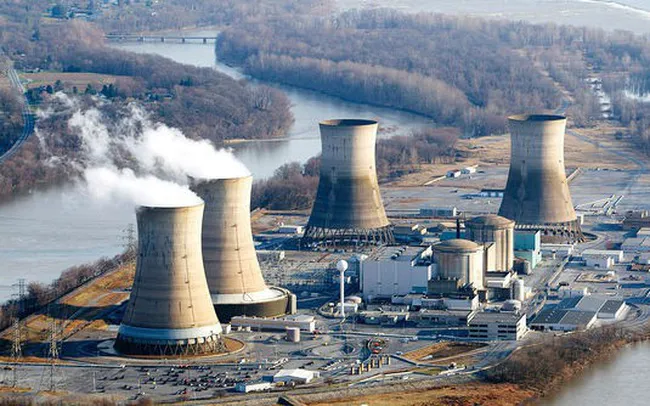 Tổ hợp nhà máy phản ứng hạt nhân (Ảnh minh họa)