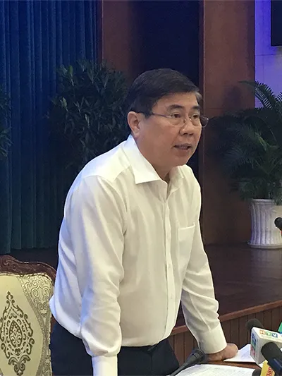  Chủ tịch UBND TP Nguyễn Thành Phong