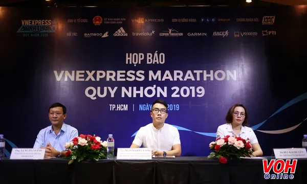 Đại diện BTC thông tin cụ thể về giải VnExpress Marathon 2019.