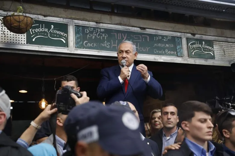  Thủ tướng đương nhiệm Israel Benjamin Netanyahu. Nếu tái đắc cử, ông sẽ trở thành thủ tướng có nhiệm kỳ lãnh đạo dài nhất Israel tính tới hiện tại với 5 nhiệm kỳ (Ảnh: The Strait Times)