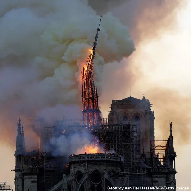 Cháy Nhà thờ Đức Bà Paris 