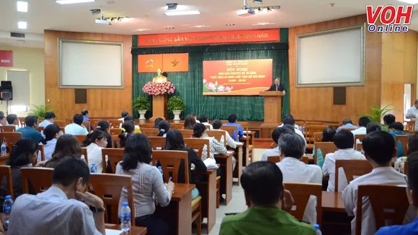 Quận 10 tổ chức Hội nghị báo cáo chuyên đề 50 năm thực hiện di chúc Chủ tịch Hồ Chí Minh