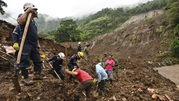 Sạt lở đất tại Colombia, ít nhất 17 người thiệt mạng
