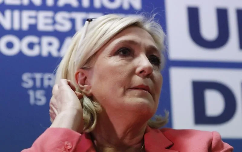 Marine Le Pen, lãnh đạo đảng cực hữu National Rally của Pháp.