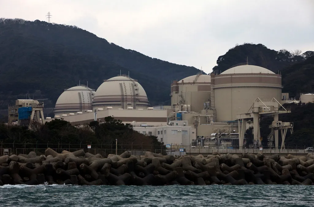 Một nhà máy điện hạt nhân của Nhật Bản