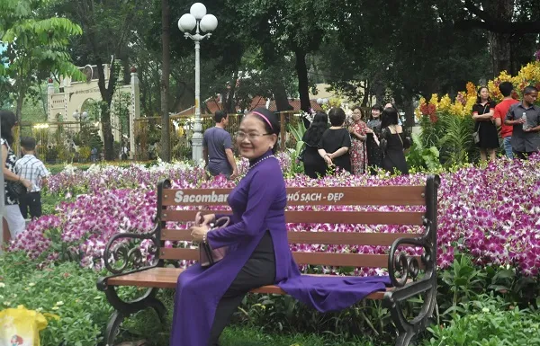 festival hoa lan, thành phố Hồ Chí Minh, công viên Tao Đàn
