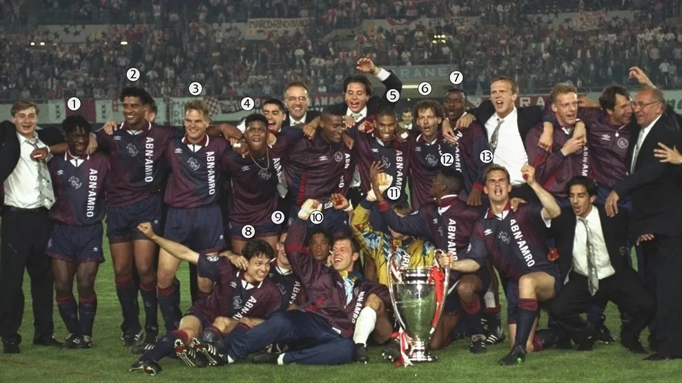 Đội hình Ajax vô địch Champions League 1995.