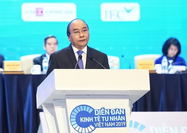 Diễn đàn Kinh tế tư nhân, Thủ tướng Nguyễn Xuân Phúc