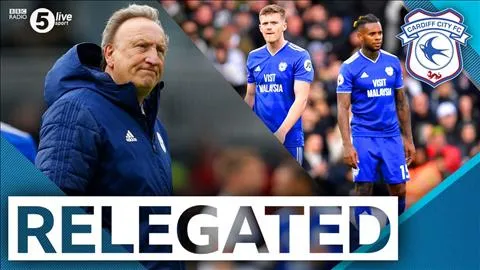 Cardiff là cái tên cuối cùng xuống hạng ở NHA mùa này