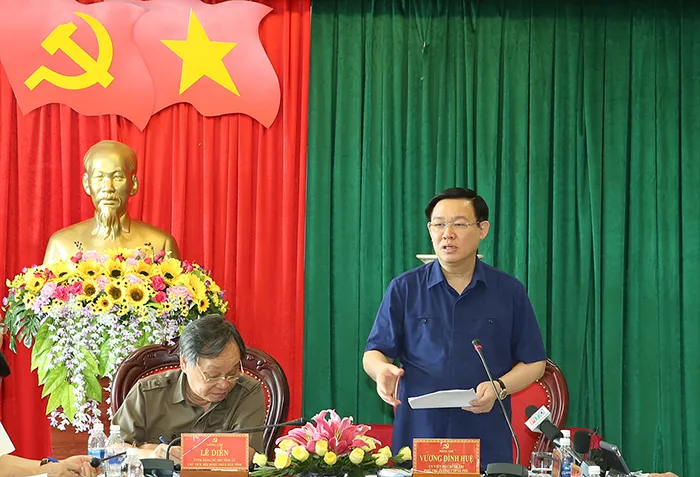 công tác cán bộ, tỉnh Đắk Nông, Phó Thủ tướng Chính phủ Vương Đình Huệ 