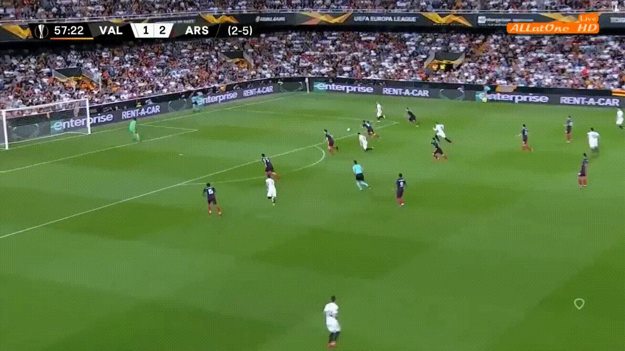 Diễn biến Valencia vs Arsenal tại lượt về bán kết Europa League: Aubameyang giúp Arsenal vào CK