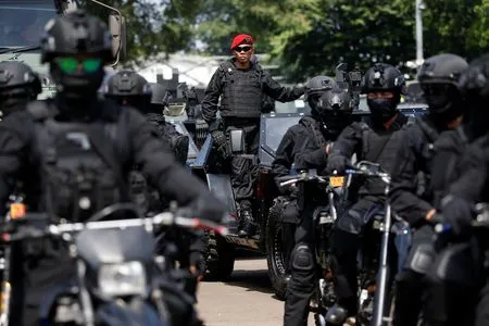 An ninh được thắt chặt trước ngày công bố chính thức kết quả bầu cử tổng thống Indonesia.