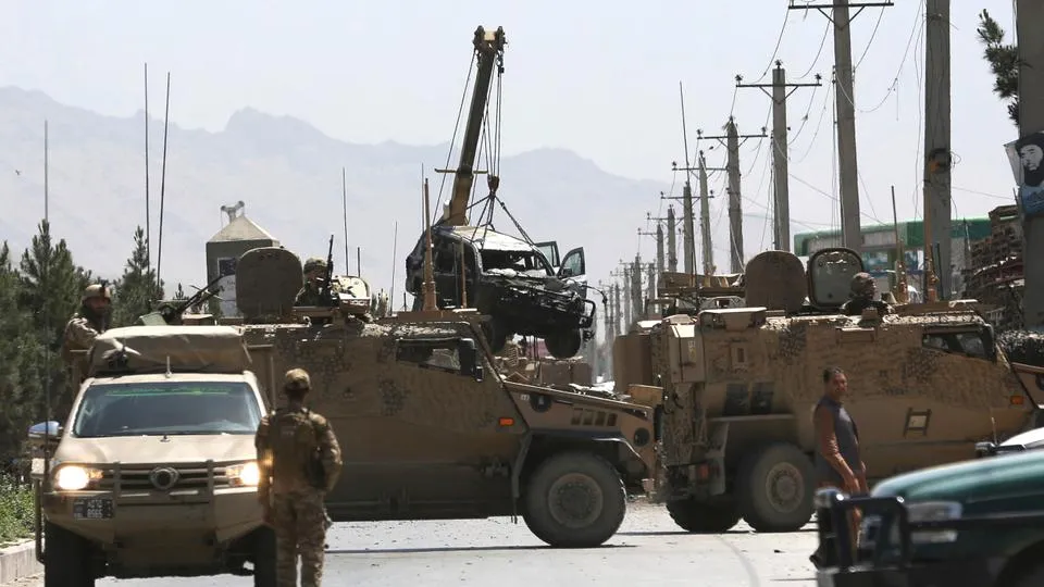 Đánh bom xe hơi nhằm vào đoàn xe Mỹ ở thủ đô Afghanistan