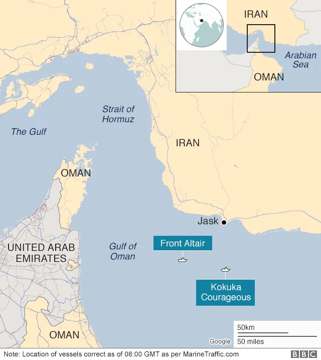 Mỹ tung video cáo buộc Iran tháo dỡ ngư lôi trên tàu chở dầu bị tấn công