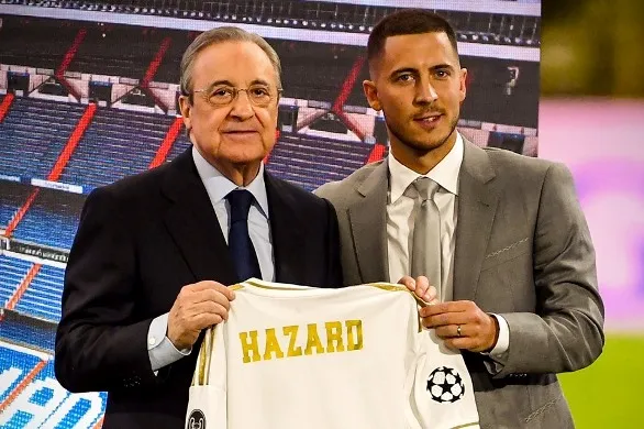 Hazard không bận tâm về chuyện số áo