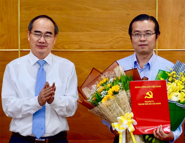 Ông Lê Văn Minh giữ chức vụ Phó trưởng Ban Tuyên giáo Thành ủy