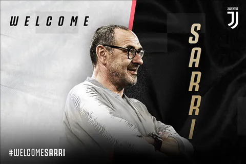HLV Sarri chính thức tới Juventus