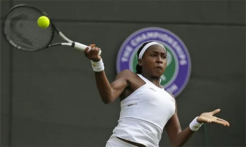Venus Williams, Cori Gauff, Wimbledon 2019  