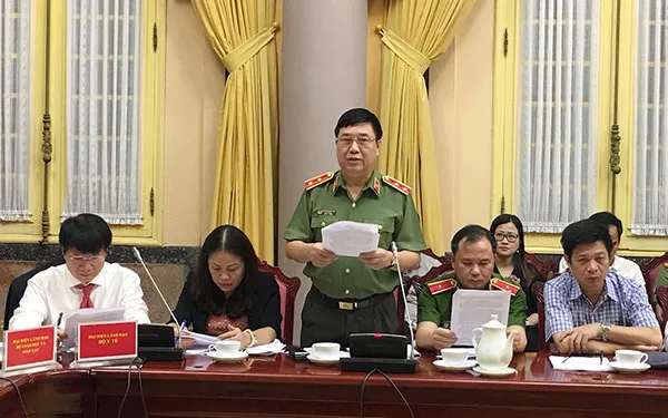 đại diện bộ công an