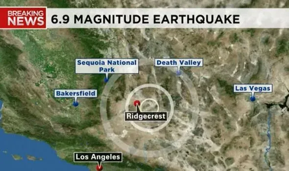 Cơ quan khảo sát địa chất Mỹ, USGS, động đất 