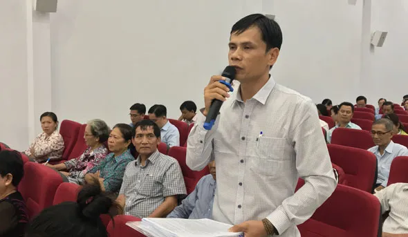 Cử tri Quận 1 kiến nghị Thành phố sớm có thông tin về dự án tứ giác Nguyễn Cư Trinh.