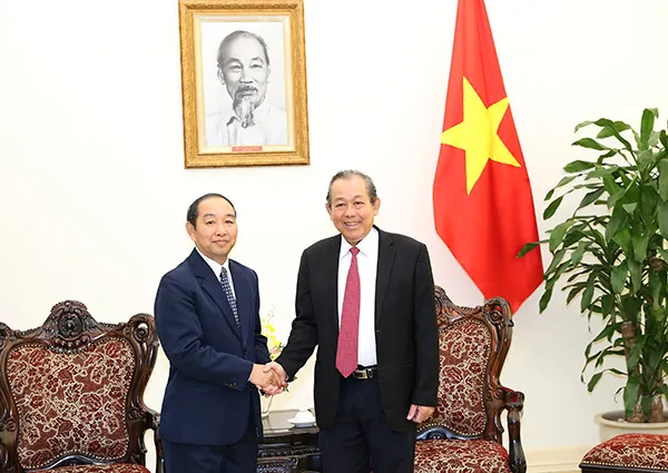 Phó Thủ tướng Thường trực Trương Hòa Bình, Việt - Lào