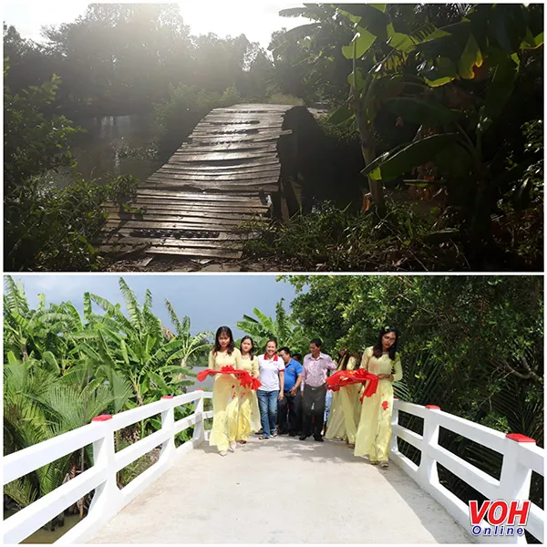 Sát cánh cùng gia đình Việt, cây cầu mơ ước, xây cầu