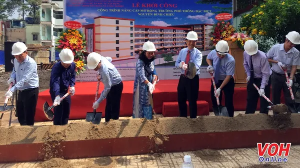 Khởi công xây mới trường phổ thông đặc biệt Nguyễn Đình Chiểu